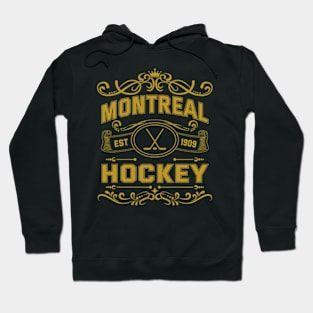 Vintage Montreal Hockey Hoodie